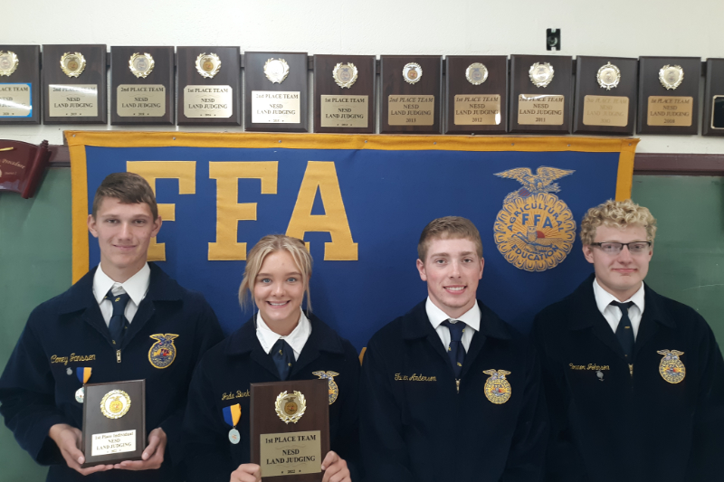 FFA Land Judging Team is headed to nationals!