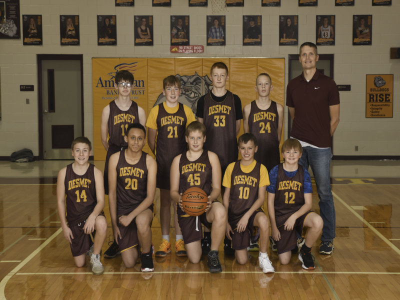 2022-2023 Junior High Boys Basketball Team