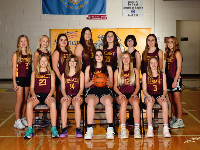 2023-2024 Junior High Girls Basketball Team