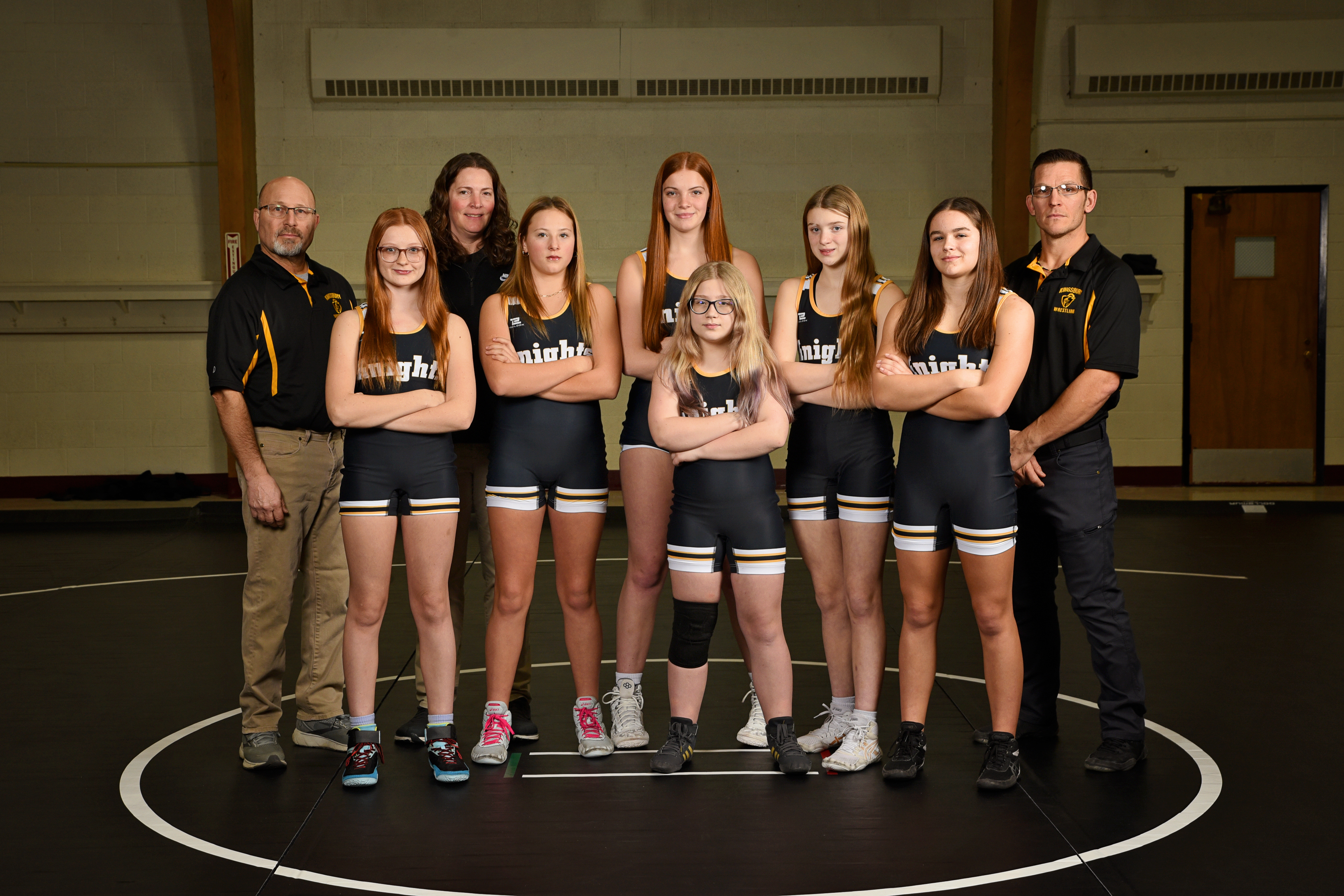 2024-2025 Kingsbury County Knights Girls Wrestling